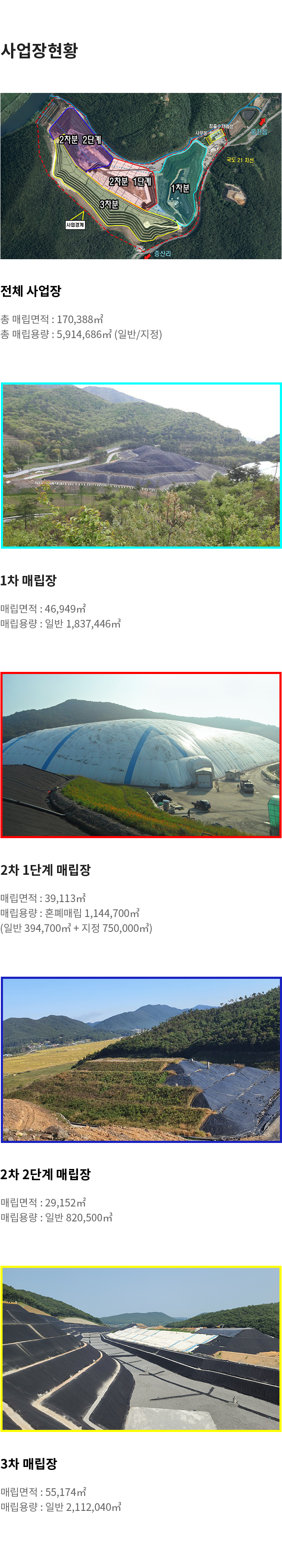 사업장 안내 컨텐츠